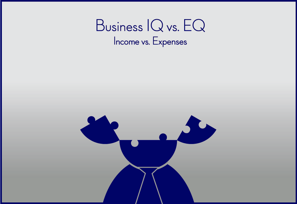 Business IQ vs. EQ - Income vs. Expenses