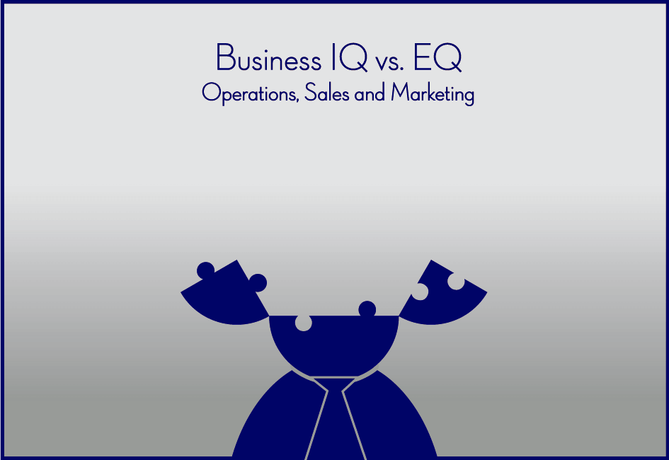 Business IQ vs. EQ - Operations, Sales and Marketing